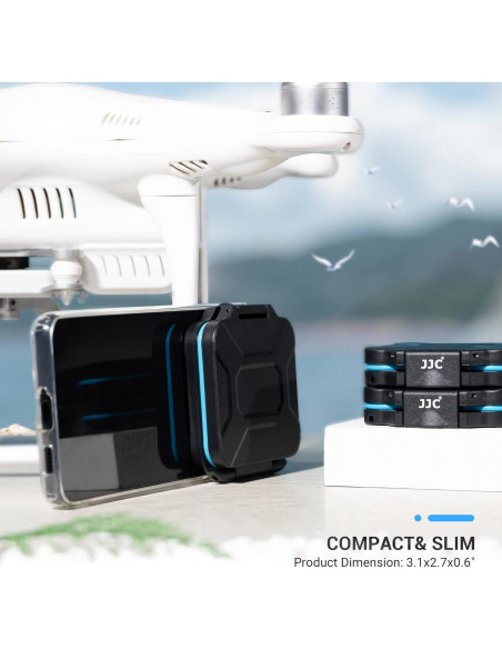 Estuche JJC para 12 Tarjetas de Memoria SD y Micro SD