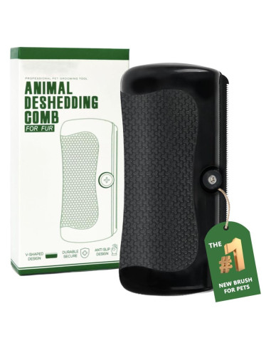 Cepillo de Aseo para Mascotas Peuesty - Herramienta Suave de Deshedding