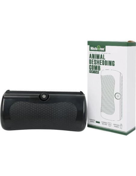 Cepillo de Aseo para Mascotas Peuesty - Herramienta Suave de Deshedding