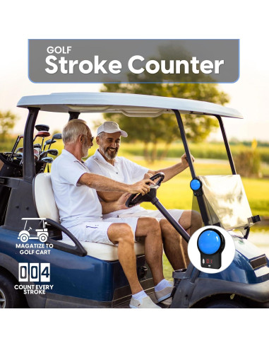 Contador Digital Grande Magnético Contador Redondo Fácil