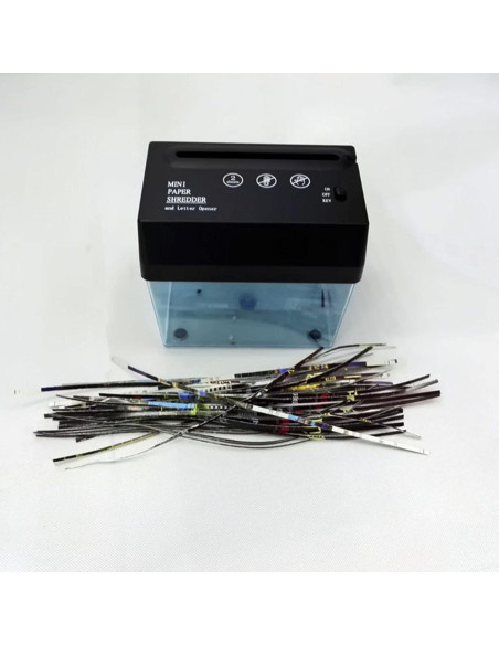 Cortadora de Papel Eléctrica FTVOGUE Mini A6 USB Automática