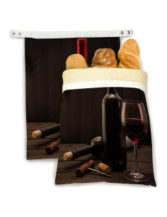 Bolsas de Pan Reutilizables de Cera de Abeja SINENRY - 2 Unidades