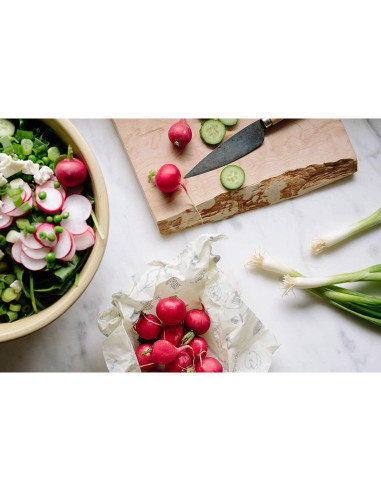 Envoltura de Alimentos de Cera de Abeja Abeego - Set 3 Hojas 25.4 cm