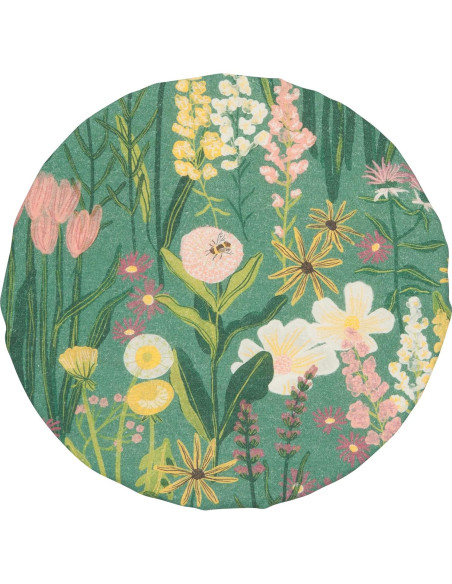 Cubiertas de Tazón Reutilizables Now Designs Abejas y Flores - Set de 2