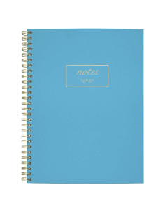 Cuaderno de Reuniones Cambridge Verde Azulado 80 Hojas Rayado