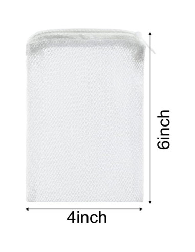 Bolsas de Filtro Reutilizables ALEGI 10 pcs 10x15 cm Acuario