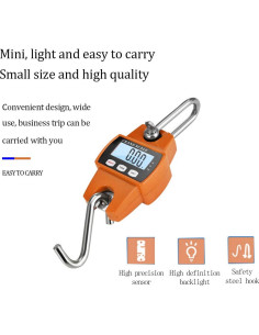 Báscula Colgante Industrial Generies 300kg con Sensor Digital 2