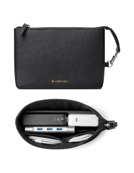 Estuche Organizador de Cables Comfyable Negro - Resistente al Agua