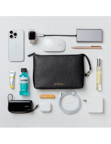 Estuche Organizador de Cables Comfyable Negro - Resistente al Agua