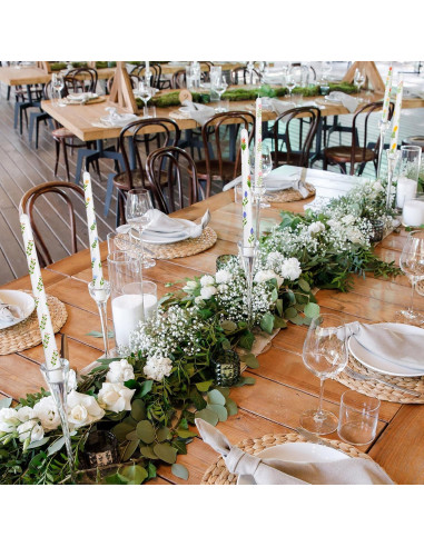 Kit de Pintura de Velas DIY MTLEE 78 Piezas Multicolor