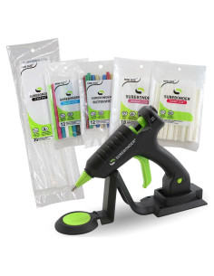Pistola de Pegamento Inalámbrica Surebonder CL-195F 20W con 80 Palitos
