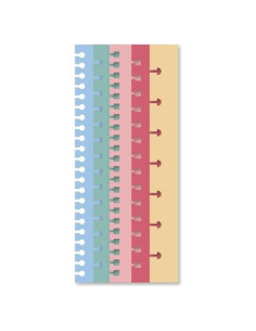 Set de 5 Troqueles Básicos Craftelier para Bordes de Encuadernación - 16.74 x 0.81 cm