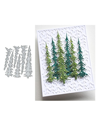 6 Troqueles de Corte de Metal Sznilindm para Scrapbooking DIY