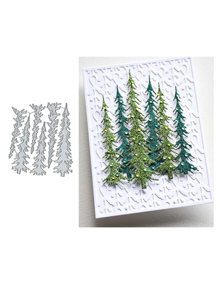 6 Troqueles de Corte de Metal Sznilindm para Scrapbooking DIY