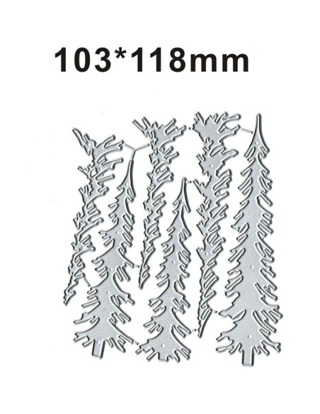 6 Troqueles de Corte de Metal Sznilindm para Scrapbooking DIY