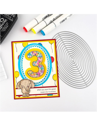 5 Troqueles de Corte de Metal CYFUN para Manualidades