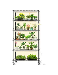 Estante de Plantas Bstrip con Luces de Crecimiento 180cm