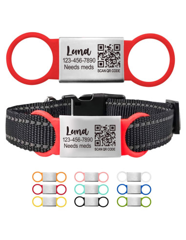 Etiqueta de identificación para mascotas PAWNIMALS con QR