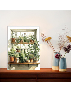 Kit de Pintura por Números Lxmsja 40x30 cm Acrílica Adultos 2