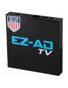 Reproductor de Señalización Digital EZ-AD TV 4K con Plan Gratuito