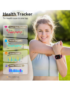 Reloj Inteligente Hingso ID208 Plus 1.85" Bluetooth Salud 24/7 2