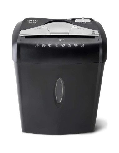 Destructora de papel Aurora AU875XA 14L corte en cruz 8 hojas