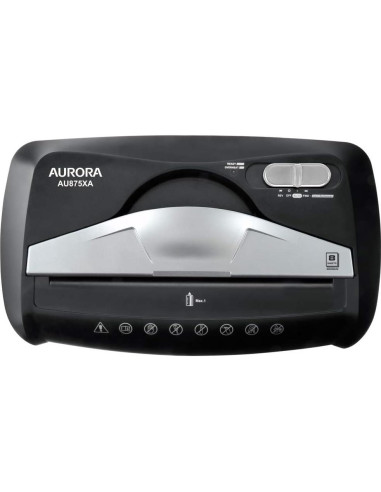 Destructora de papel Aurora AU875XA 14L corte en cruz 8 hojas