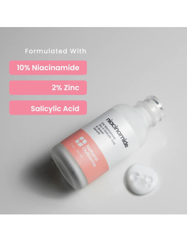 Suero de Niacinamida 10% Natural Outcome 30 ml - Antiacné