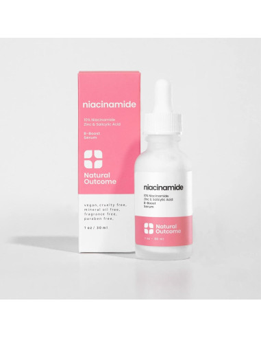 Suero de Niacinamida 10% Natural Outcome 30 ml - Antiacné