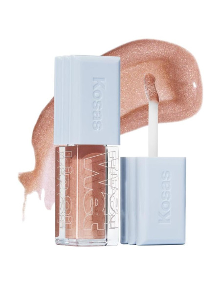 Brillo Labial Hidratante Kosas Wet Lip Oil Gloss - Desnudo