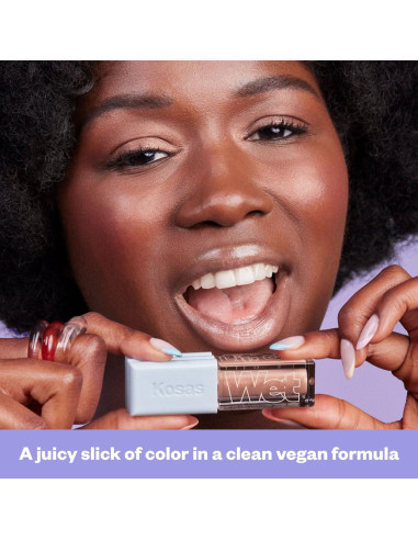 Brillo Labial Hidratante Kosas Wet Lip Oil Gloss - Desnudo