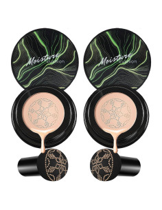 Crema CC Hidratante CAHIUYOA 2PCS Base Maquillaje Natural