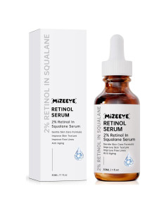 Suero de Retinol 2% MIZEEYE en Escualano 30ml Hidratante