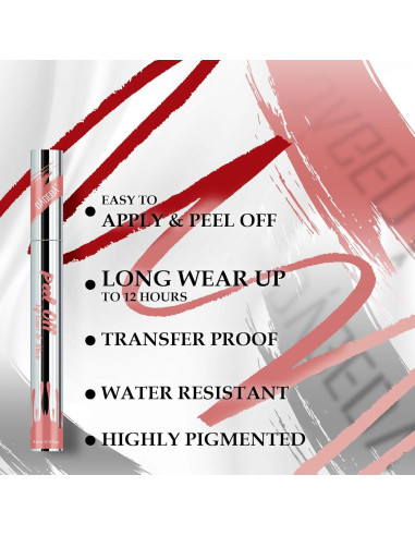 Set de Tinte Labial Despegable DAGEDA 4 Colores Mate 3.5ml