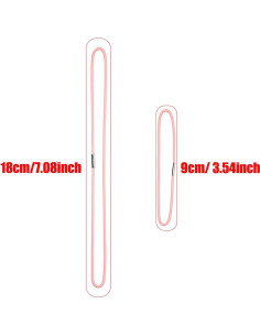 Bandas Elásticas Mini Skater 20Pcs A5 y Pasaporte Rosa 2