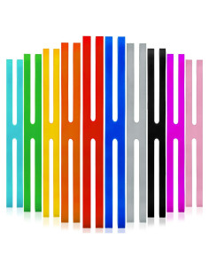 Bandas de Goma de Silicona Multicolor Outus - 20 Piezas