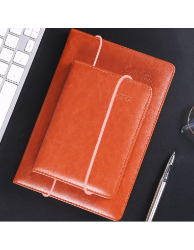 Bandas Elásticas Mini Skater 20Pcs A5 y Pasaporte Rosa