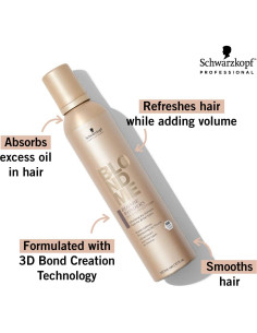 Espuma de Champú Seco BLONDME 300ml - Voluminizador para Rubios 2