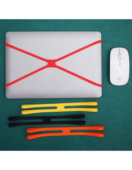 Bandas de Goma de Silicona Multicolor Outus - 20 Piezas