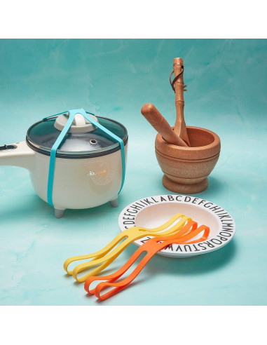 Bandas de Goma de Silicona Multicolor Outus - 20 Piezas