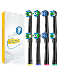 Cabezas de Repuesto Qitizu para Cepillo Oral B - 8 Piezas