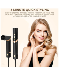 Juego de cepillo de aire caliente 8 en 1 SKERTS 1600W 2