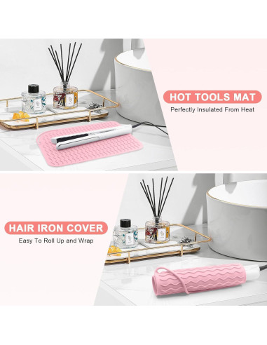 Alfombrilla de Silicona Resistente al Calor Suafrnut 30x22cm