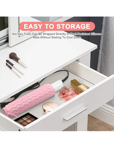 Alfombrilla de Silicona Resistente al Calor Suafrnut 30x22cm