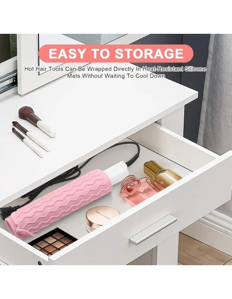 Alfombrilla de Silicona Resistente al Calor Suafrnut 30x22cm