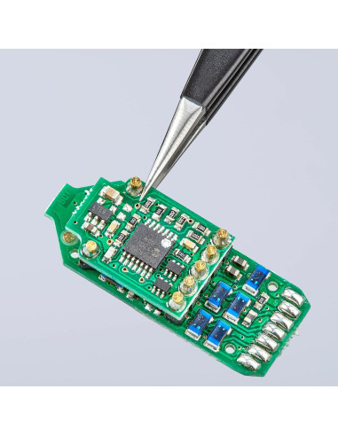 Pinzas KNIPEX ESD Rectas 13.34 cm Acero Inoxidable Negro