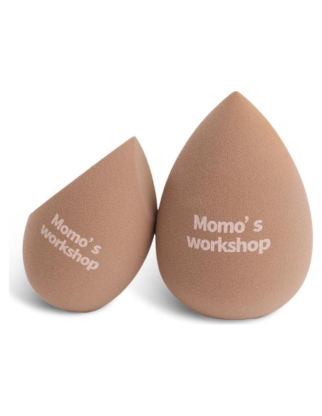 Juego de Esponjas de Maquillaje Momo's Workshop 2 Piezas