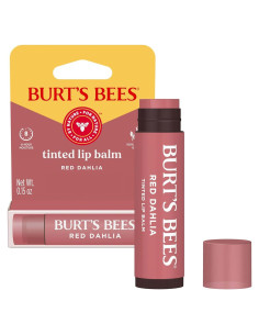 Bálsamo Tinte de Labios Burt's Bees Dahlia Rojo 2 en 1