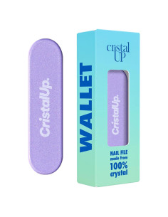 Lima de Uñas de Cristal CristalUp 4.1 cm Compacta y Duradera