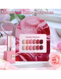 Kit de Esmalte en Gel 6 Piezas 15ml Double Rhythm - Colores Variados 2